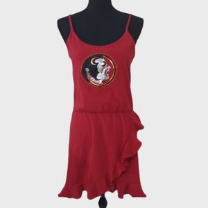 FSU Florida State Seminoles Large Dress Red Strap